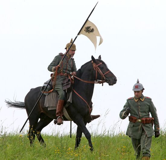 Battle of Gumbinnen military historical festival