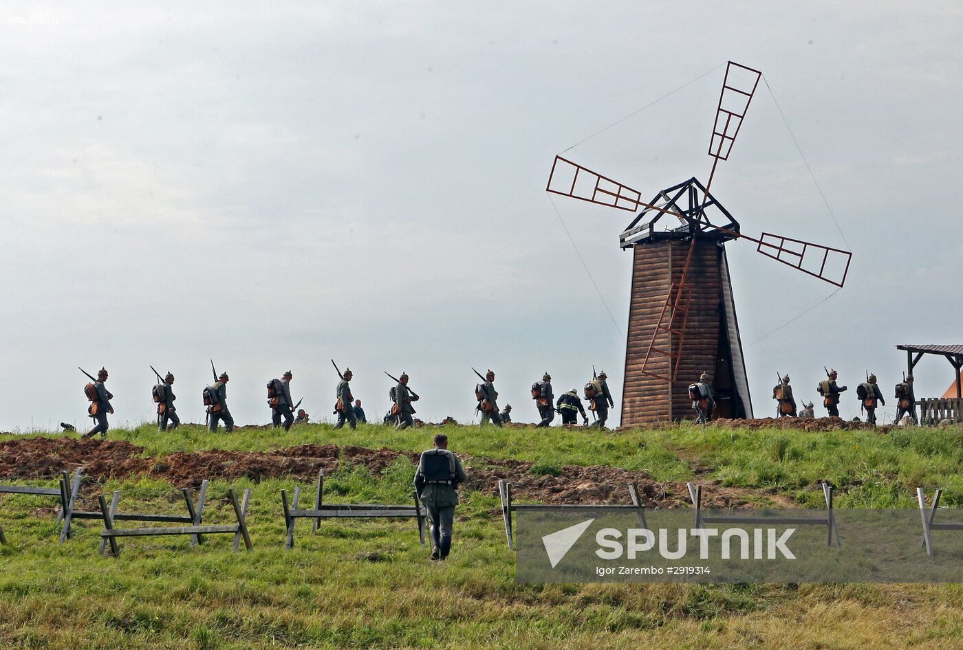 Battle of Gumbinnen military historical festival