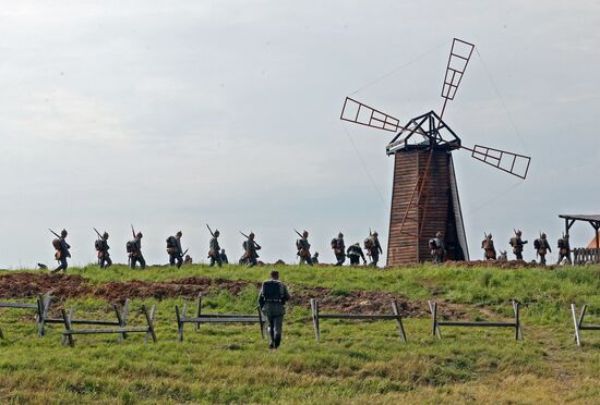 Battle of Gumbinnen military historical festival