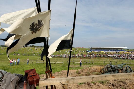 Battle of Gumbinnen military historical festival