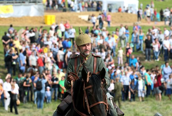 Battle of Gumbinnen military historical festival