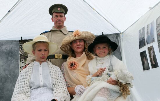 Battle of Gumbinnen military historical festival