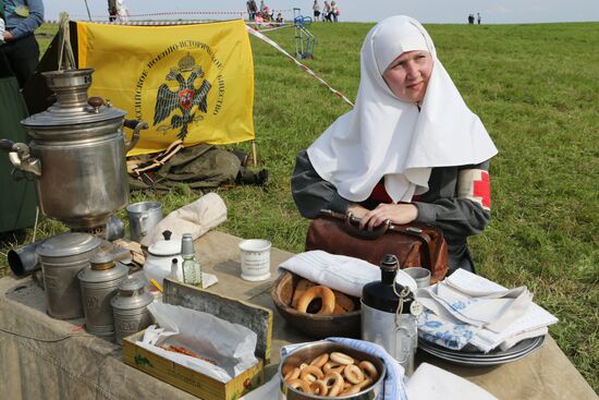 Battle of Gumbinnen military historical festival