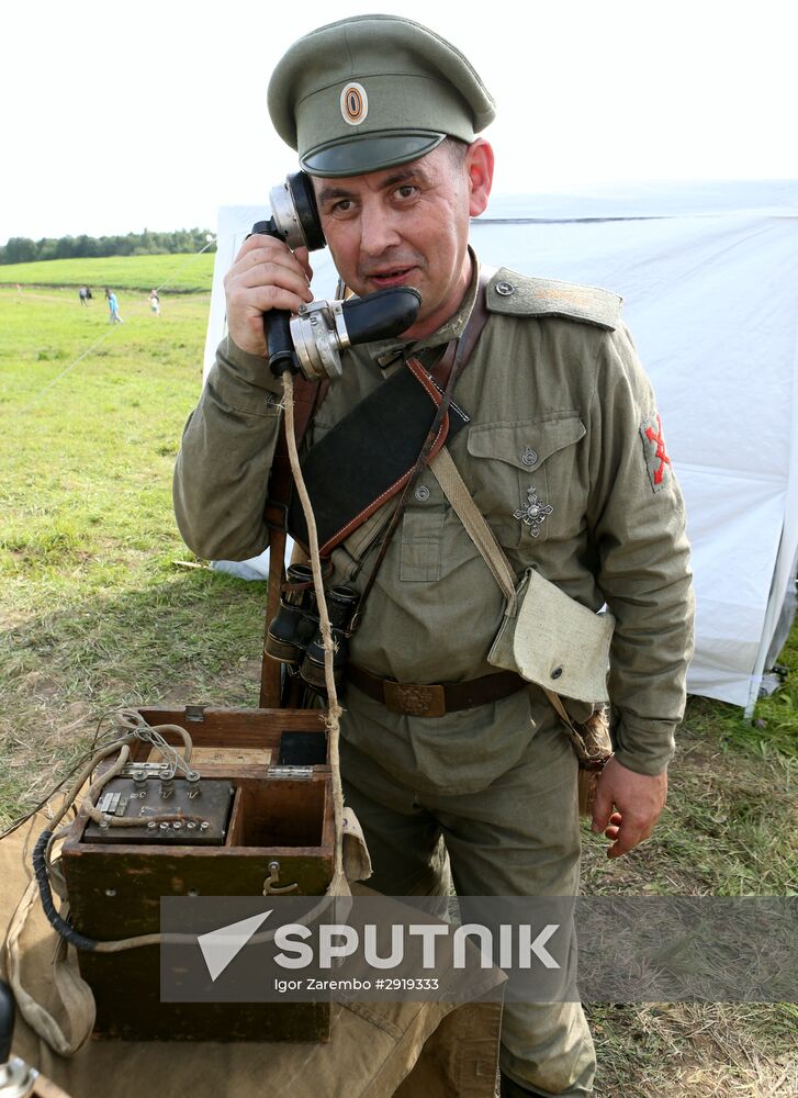 Battle of Gumbinnen military historical festival