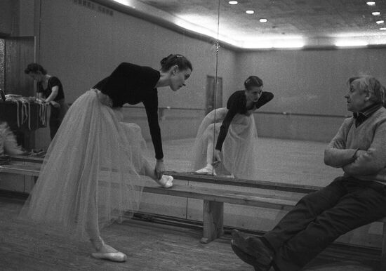 Ballet soloist Natalya Chekhovskaya