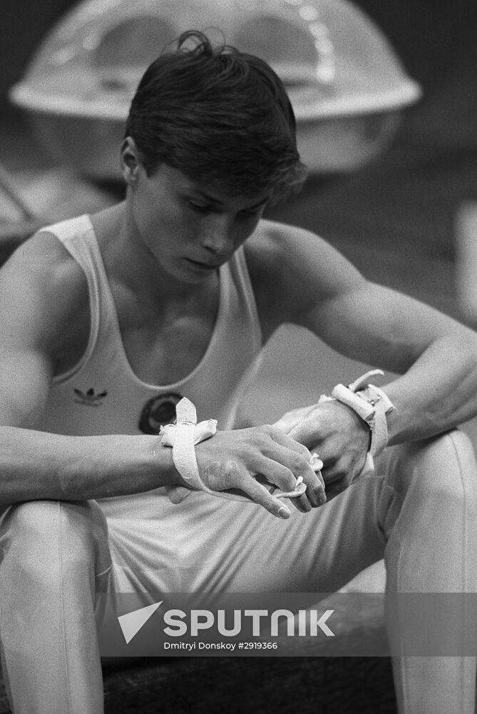 Gymnast Valery Lyukin