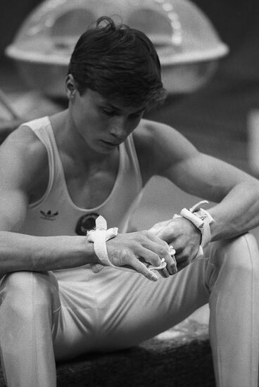 Gymnast Valery Lyukin