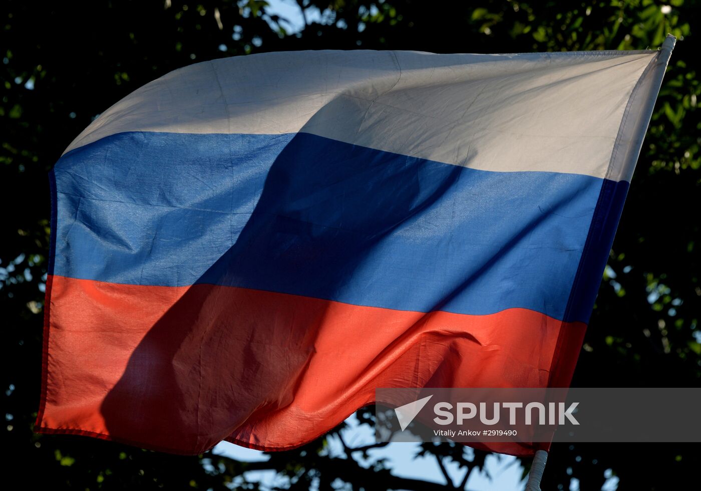 National Flag Day celebrations in Russia