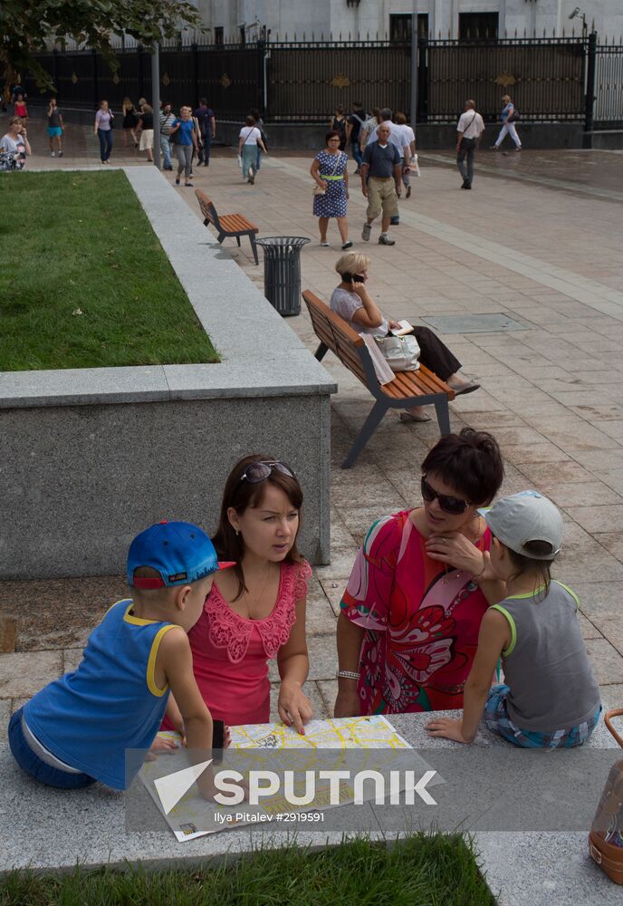 Improving Moscow's Arbatskaya Square