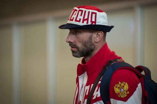 Russian Olympic team set to return to Moscow