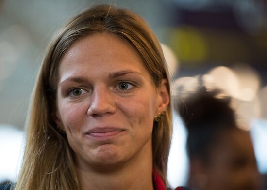 Russian Olympic team set to return to Moscow