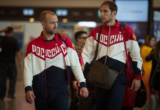 Russian Olympic team set to return to Moscow