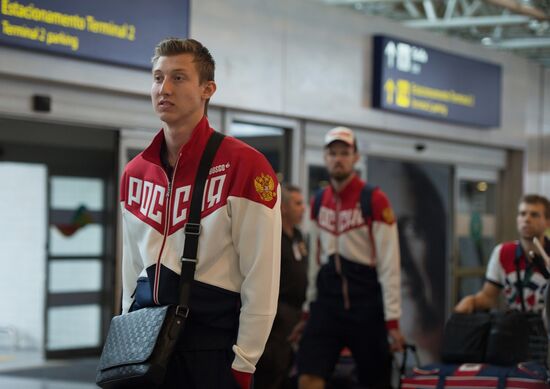Russian Olympic team set to return to Moscow