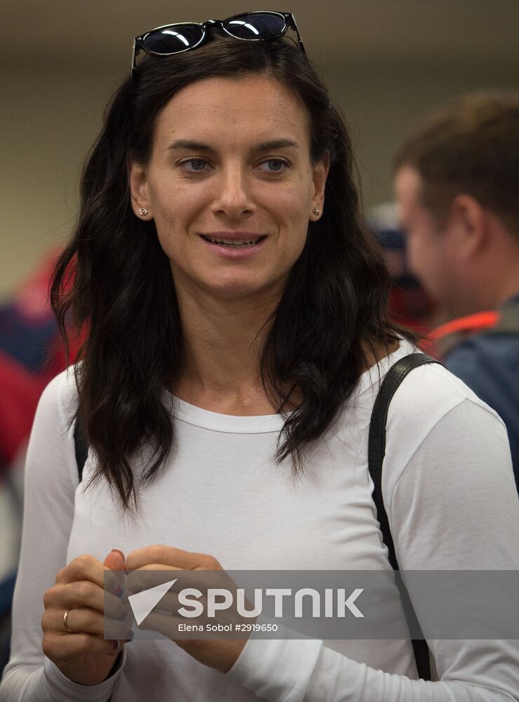 Russian Olympic team set to return to Moscow