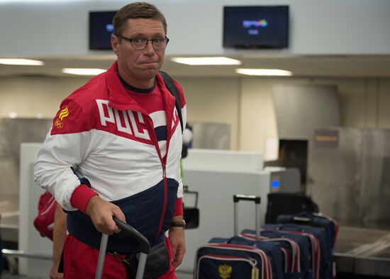 Russian Olympic team set to return to Moscow