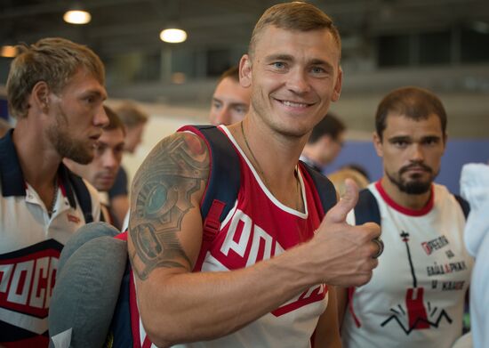 Russian Olympic team set to return to Moscow