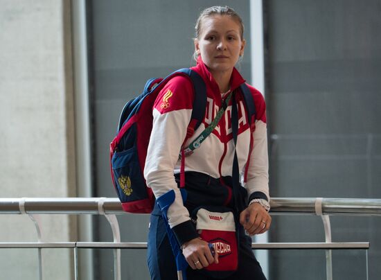 Russian Olympic team set to return to Moscow