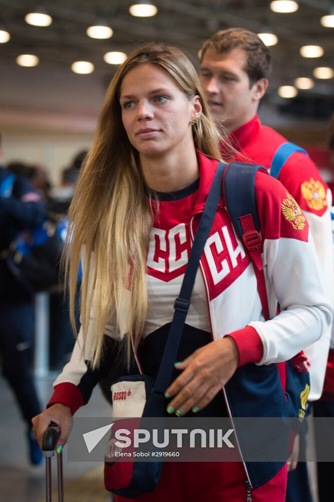 Russian Olympic team set to return to Moscow