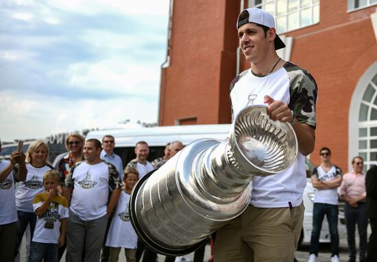 Stanley Cup in Mosow