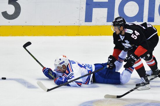 Kontinental Hockey League. Traktor vs. SKA