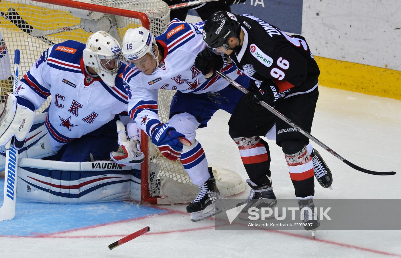 Kontinental Hockey League. Traktor vs. SKA