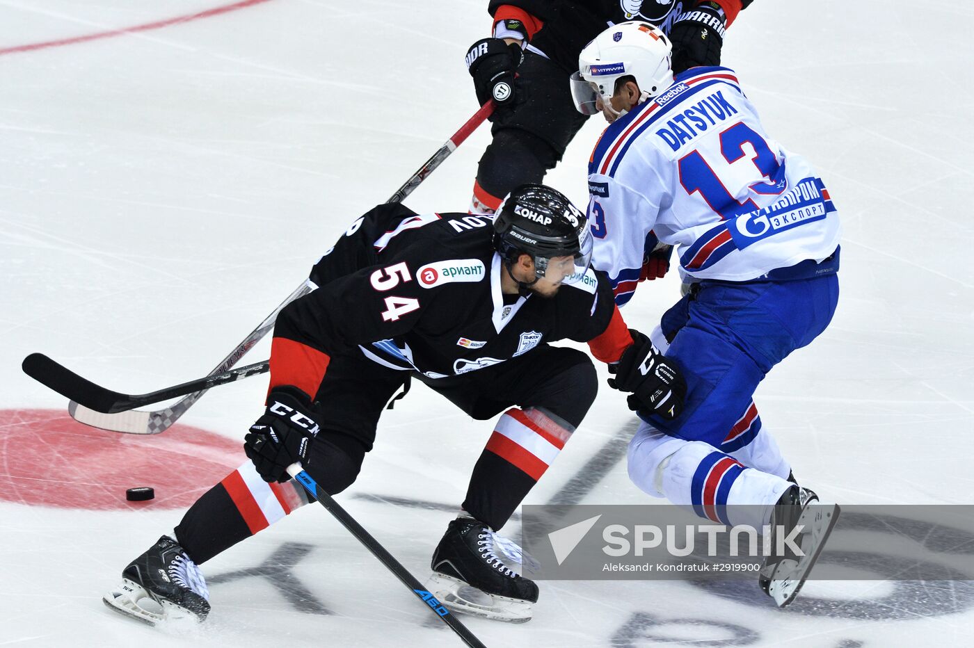 Kontinental Hockey League. Traktor vs. SKA