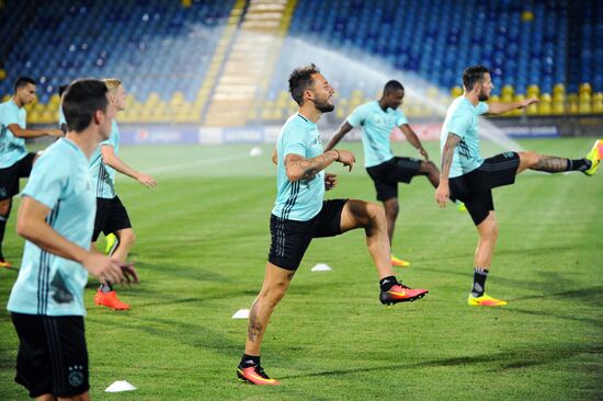 UEFA Champions League. FC Ajax holds training session