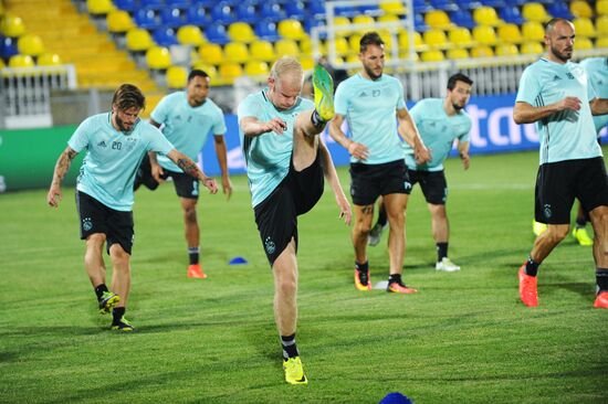 UEFA Champions League. FC Ajax holds training session