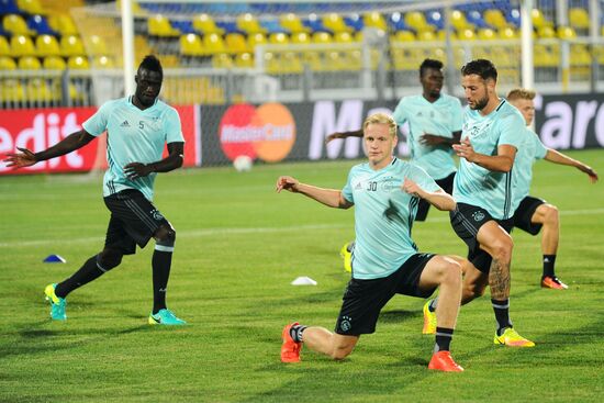 UEFA Champions League. FC Ajax holds training session