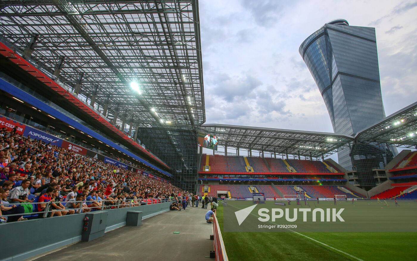 Honoring CSKA at new stadium