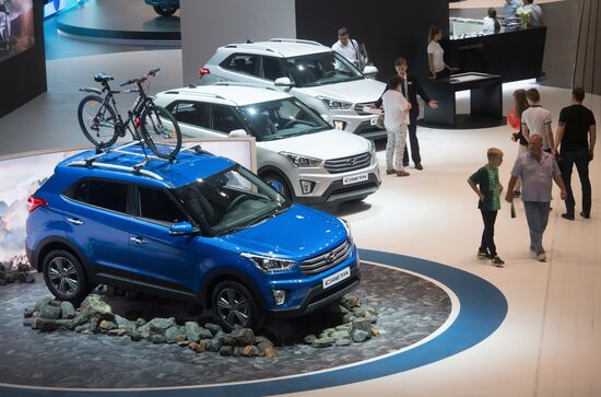 2016 Moscow International Automobile Salon. Day One