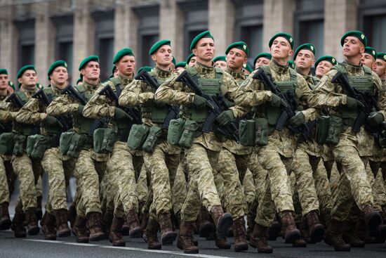Military parade to mark 25th anniversary of Ukraine's Independence Day