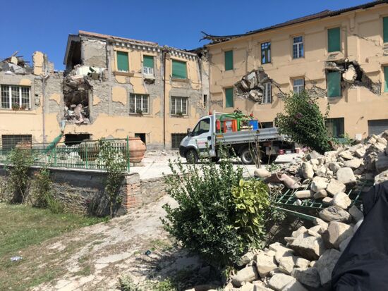 Aftermath of Italy earthquake