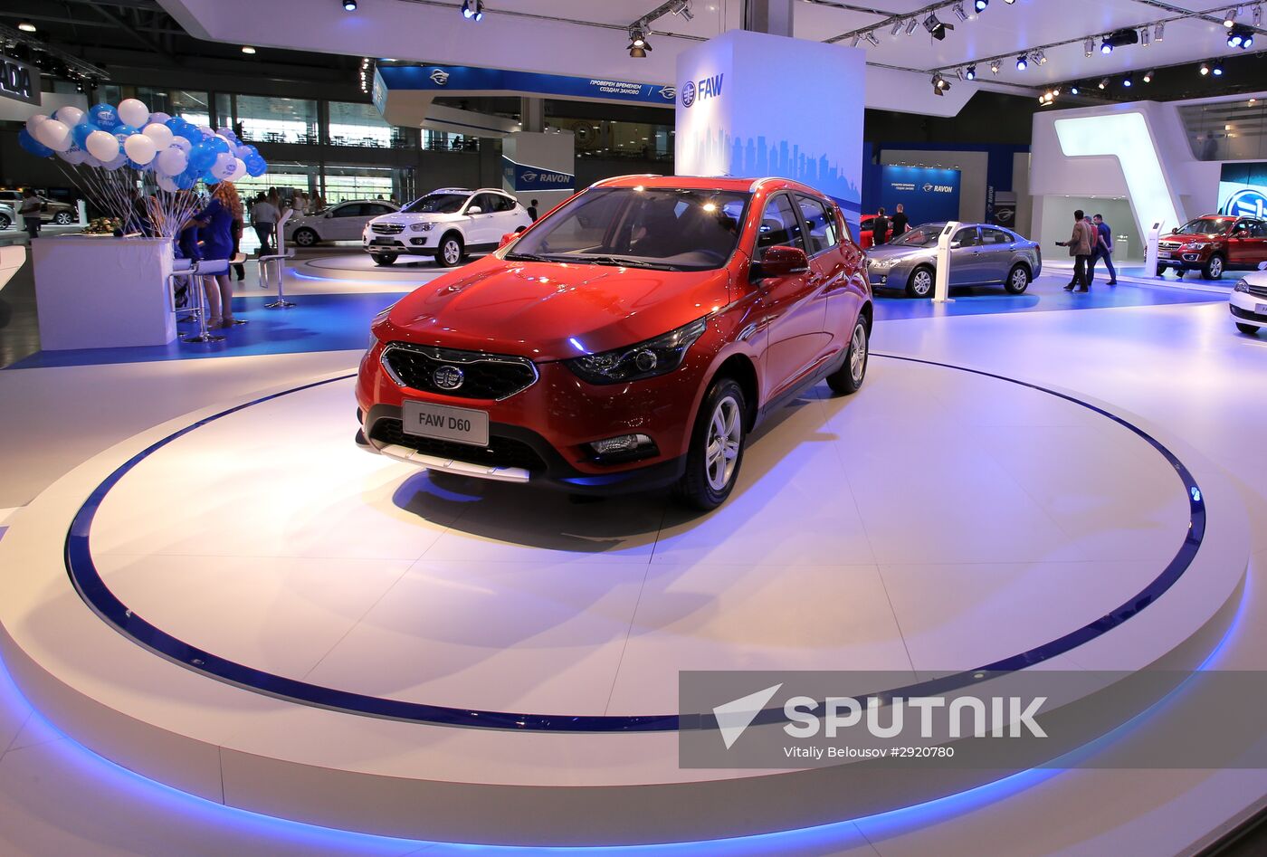 Moscow International Automobile Salon. Day Two