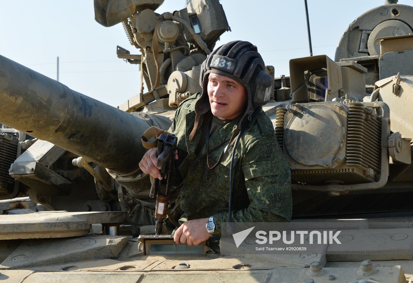 Tactical drill of Southern Military District's motor rifle brigade in Dagestan