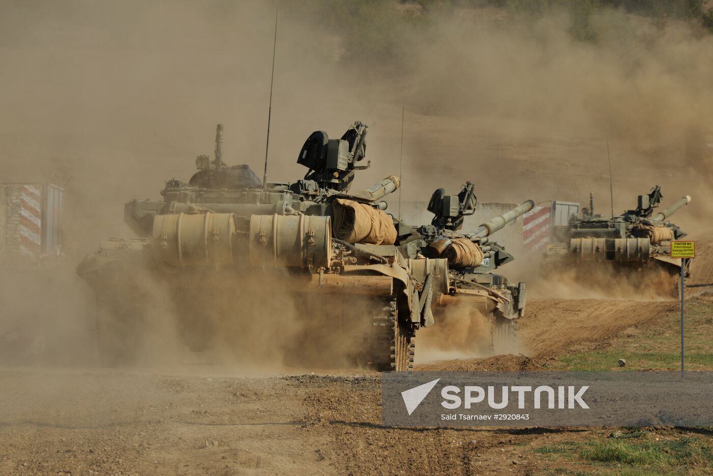 Tactical drill of Southern Military District's motor rifle brigade in Dagestan