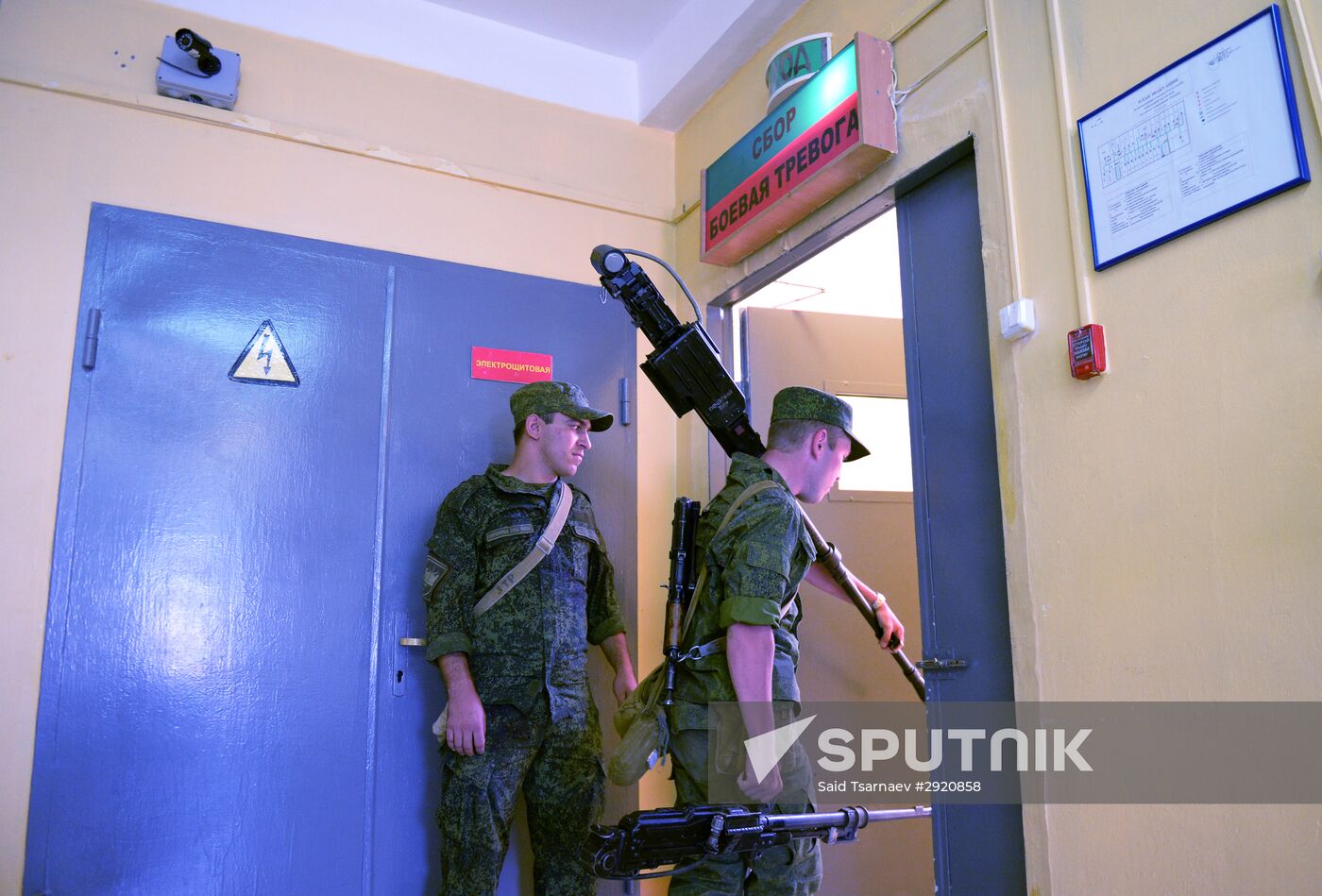 Tactical drill of Southern Military District's motor rifle brigade in Dagestan