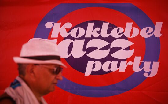 Preparation for the Koktebel Jazz Party international music festival