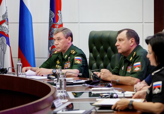 Emergency combat readiness inspection of Russian armed forces