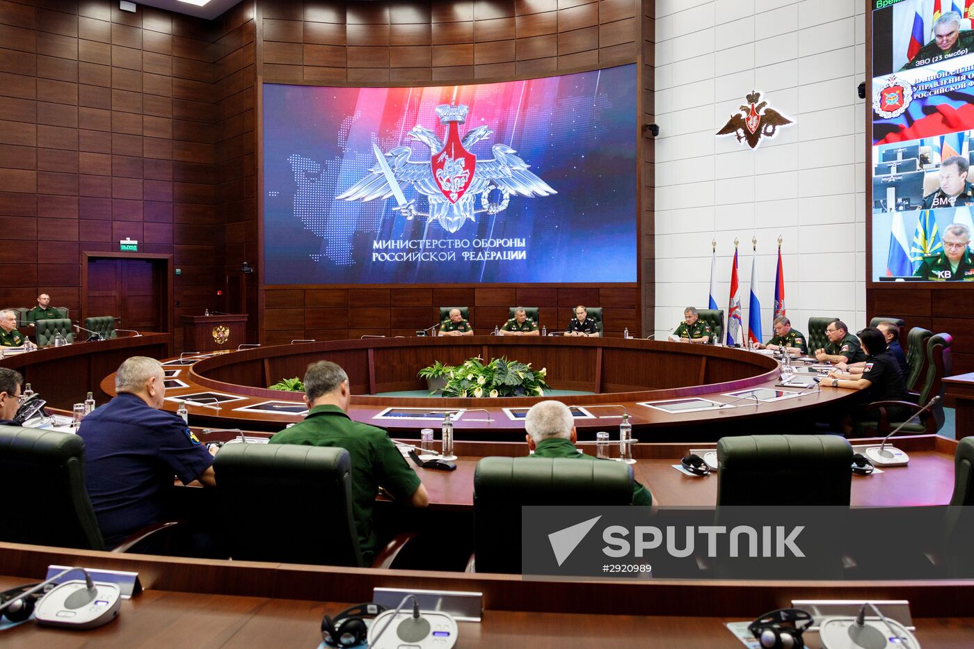 Emergency combat readiness inspection of Russian armed forces