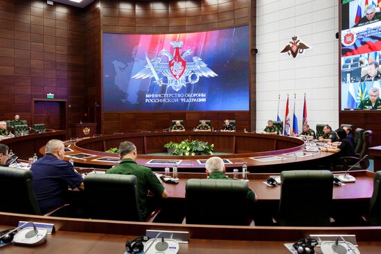 Emergency combat readiness inspection of Russian armed forces
