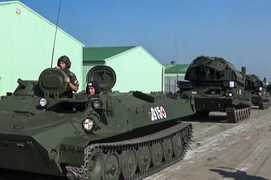 Launch of emergency combat readiness inspection of the Russian armed forces