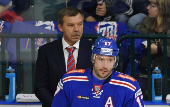 Kontinental Hockey League. SKA vs. Salavat Yulayev