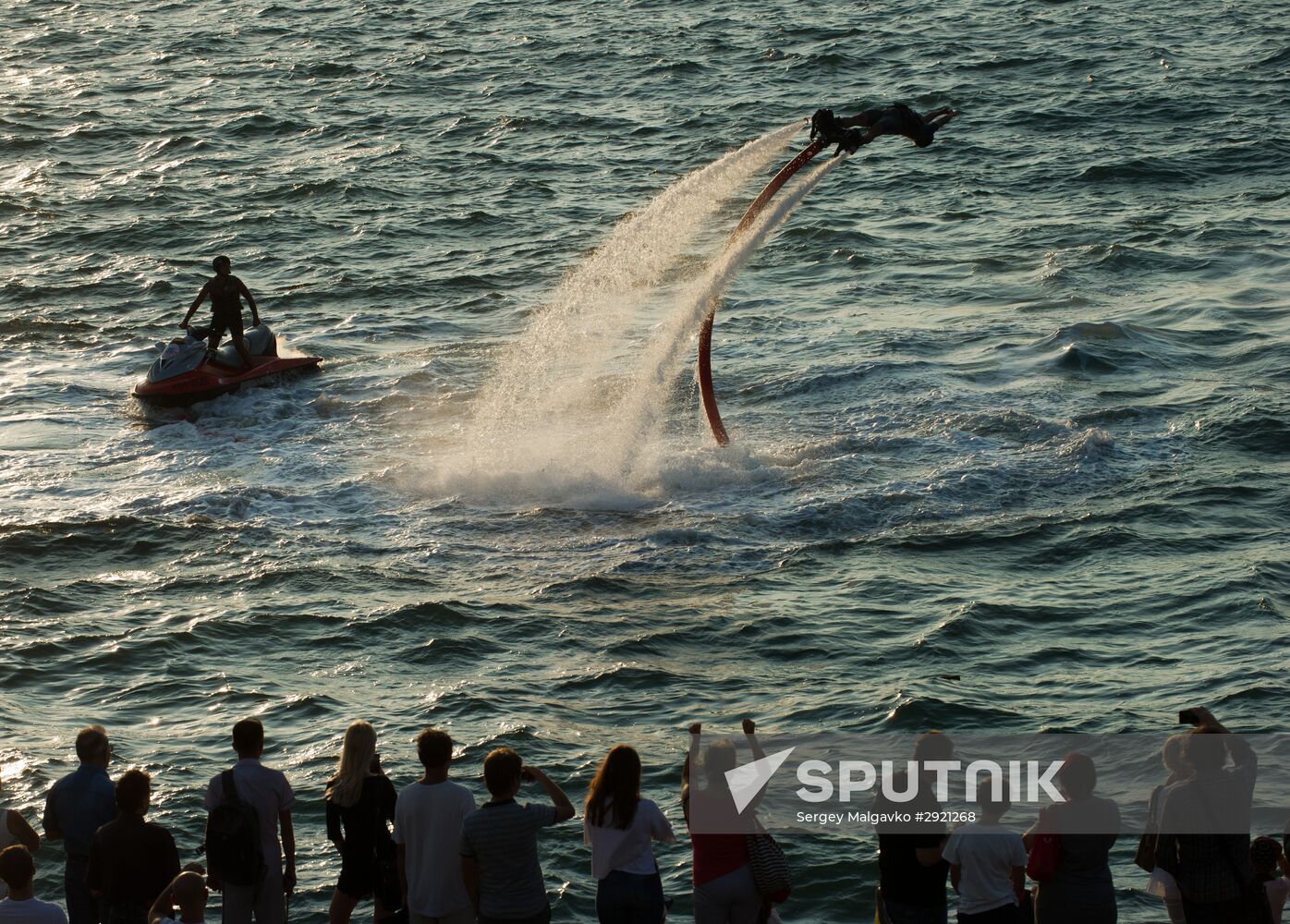 Russian flyboard championship in Sevastopol