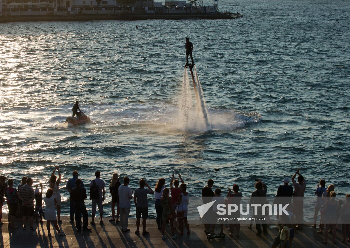 Russian flyboard championship in Sevastopol