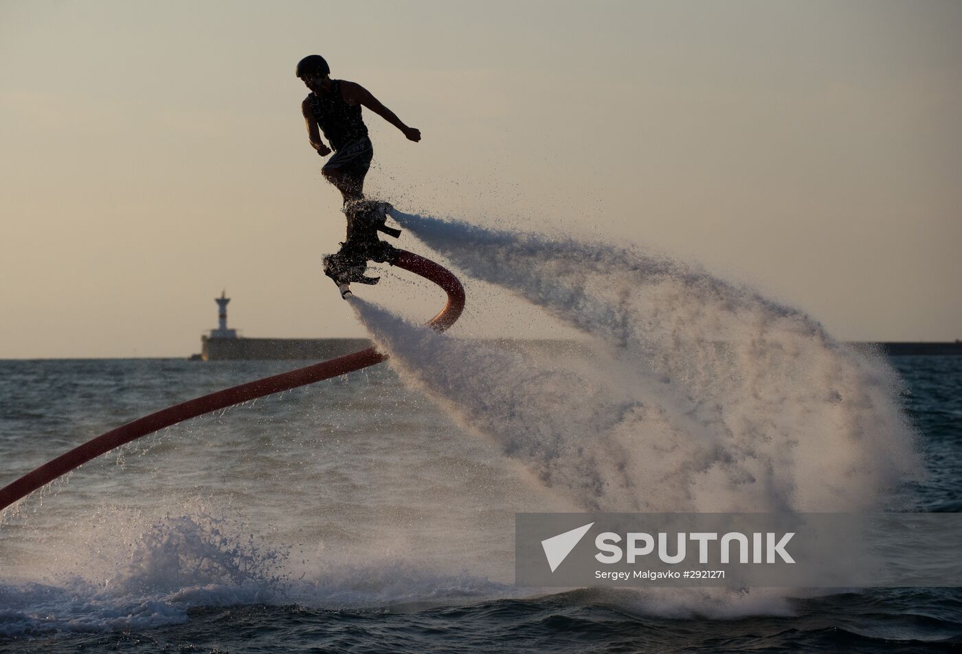 Russian flyboard championship in Sevastopol