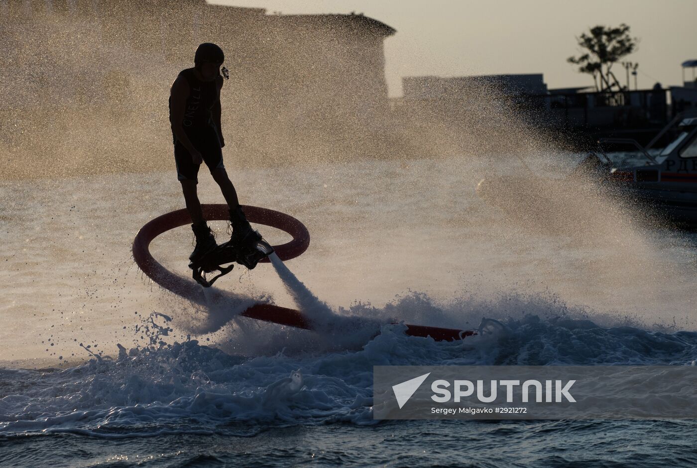 Russian flyboard championship in Sevastopol