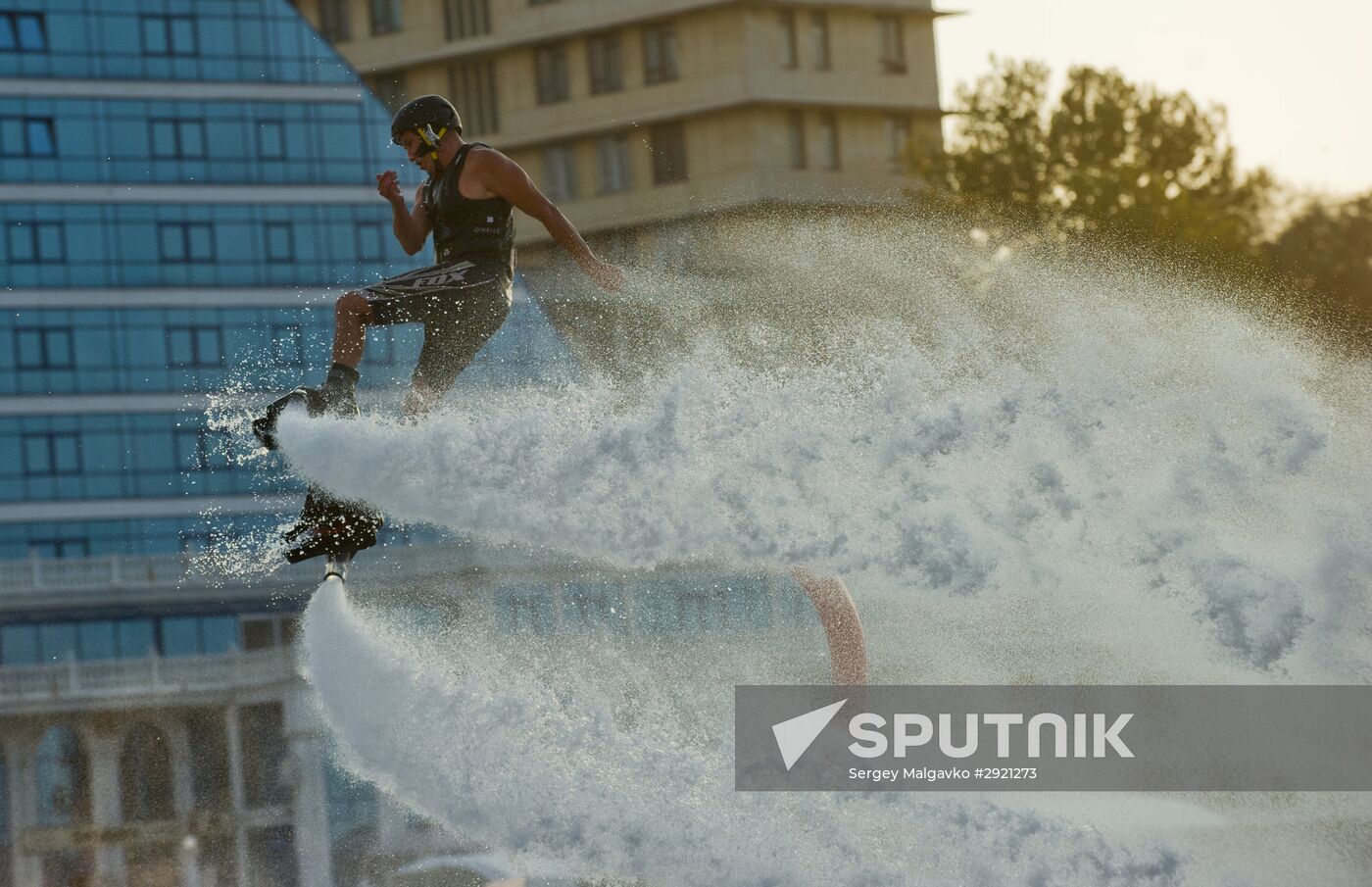 Russian flyboard championship in Sevastopol