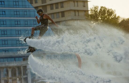 Russian flyboard championship in Sevastopol