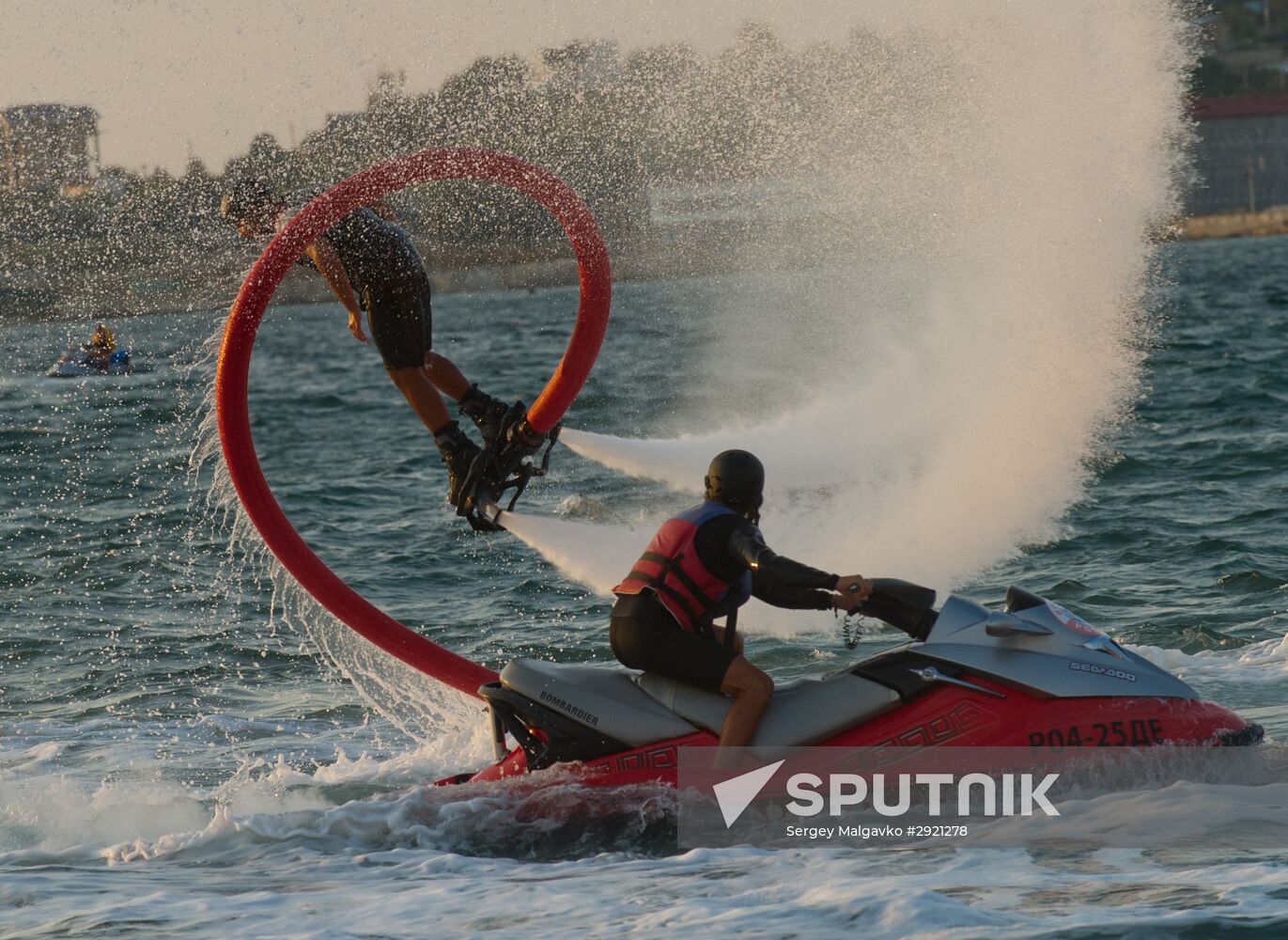 Russian flyboard championship in Sevastopol